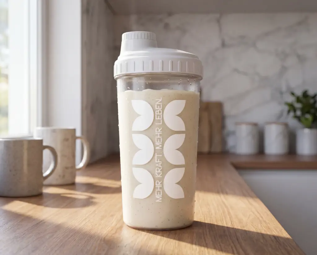 ivoluna protein shake shaker 700ml vanille proteinpulver